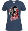Жіноча футболка Michael Jackson колаж Темно-синій Жіноча футболка Michael Jackson колаж Темно-синій фото