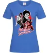 Жіноча футболка Michael Jackson колаж Яскраво-синій Жіноча футболка Michael Jackson колаж Яскраво-синій фото