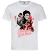 Чоловіча футболка Michael Jackson колаж Білий Чоловіча футболка Michael Jackson колаж Білий фото