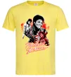 Чоловіча футболка Michael Jackson колаж Лимонний Чоловіча футболка Michael Jackson колаж Лимонний фото