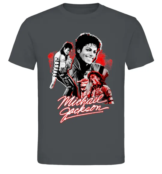 Чоловіча футболка Michael Jackson колаж Графіт фото