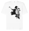 Футболка Оверсайз Freeze Pose Michael Jackson Білий Футболка Оверсайз Freeze Pose Michael Jackson Білий фото