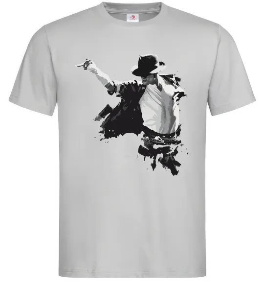 Чоловіча футболка Freeze Pose Michael Jackson Сірий фото