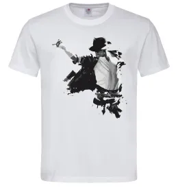 Чоловіча футболка Freeze Pose Michael Jackson Білий фото