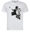 Чоловіча футболка Freeze Pose Michael Jackson Білий Чоловіча футболка Freeze Pose Michael Jackson Білий фото