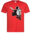 Чоловіча футболка Freeze Pose Michael Jackson Червоний Чоловіча футболка Freeze Pose Michael Jackson Червоний фото