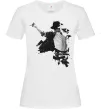 Женская футболка Freeze Pose Michael Jackson Белый фото