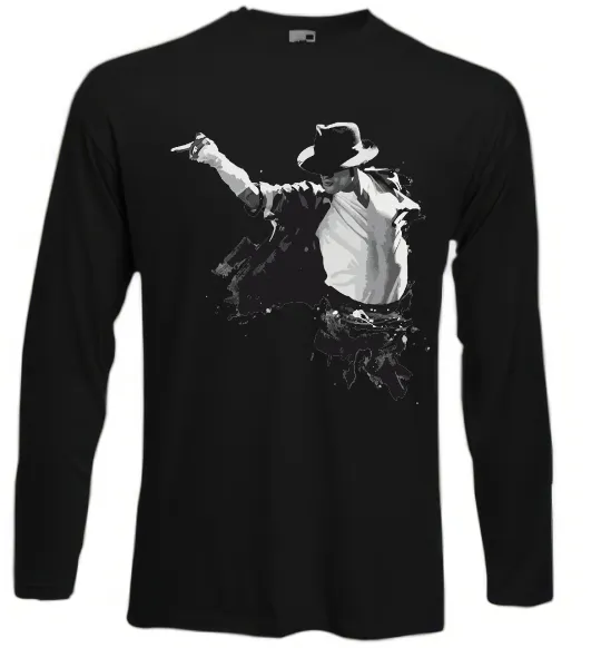 Лонгслів Freeze Pose Michael Jackson Чорний фото