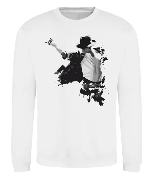 Світшот Freeze Pose Michael Jackson Білий фото