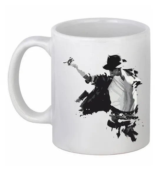 Чашка керамічна Freeze Pose Michael Jackson Білий фото
