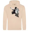 Чоловіча толстовка (худі) Freeze Pose Michael Jackson Пісочний фото