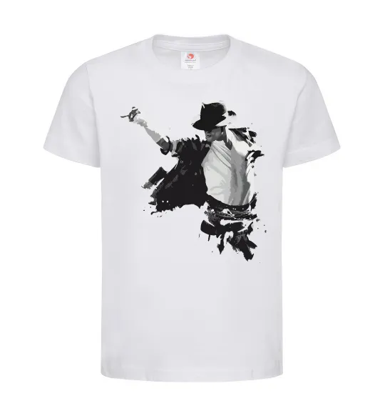 Дитяча футболка Freeze Pose Michael Jackson Білий фото