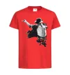 Дитяча футболка Freeze Pose Michael Jackson Червоний фото