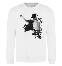 Світшот Freeze Pose Michael Jackson Білий фото