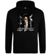 Жіноча толстовка (худі) King of pop Чорний Жіноча толстовка (худі) King of pop Чорний фото