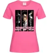 Жіноча футболка King of pop Яскраво-рожевий Жіноча футболка King of pop Яскраво-рожевий фото
