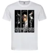 Чоловіча футболка King of pop Білий фото