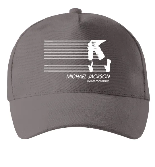 Кепка King of pop forever Сірий фото