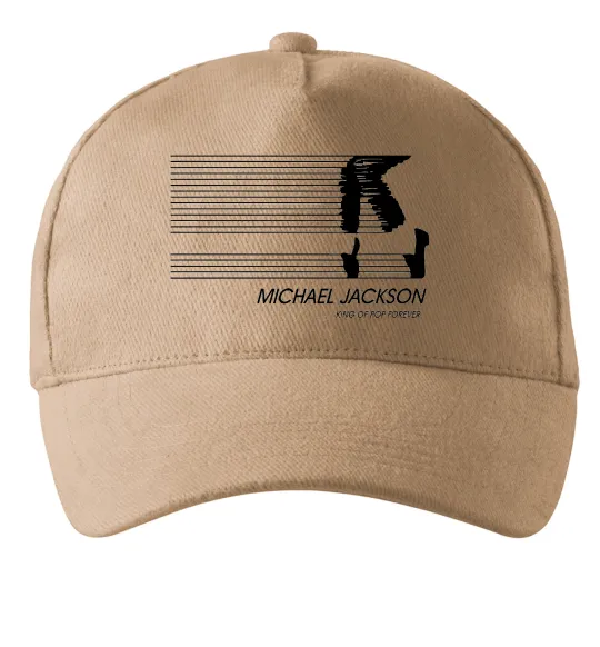 Кепка King of pop forever Пісочний фото