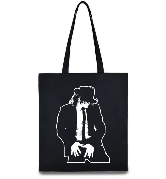 Еко-сумка Майкл Джексон Чорний фото