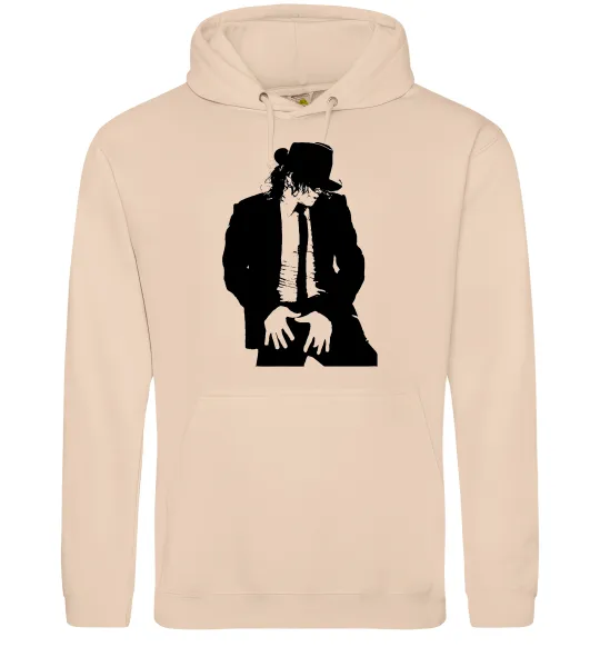 Чоловіча толстовка (худі) Майкл Джексон Пісочний фото