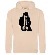 Чоловіча толстовка (худі) Майкл Джексон Пісочний фото