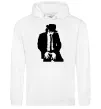 Жіноча толстовка (худі) Майкл Джексон Білий фото
