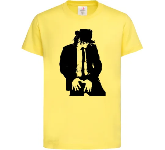 Дитяча футболка Майкл Джексон Лимонний фото