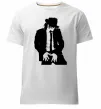 Чоловіча преміум футболка Майкл Джексон Білий фото