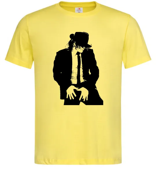 Чоловіча футболка Майкл Джексон Лимонний фото