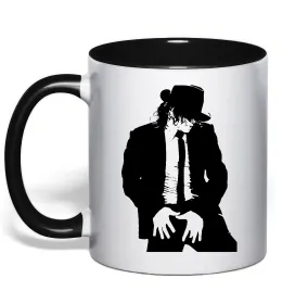 Чашка з кольоровою ручкою