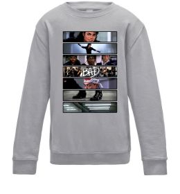 Дитячий світшот Bad Michael Jackson колаж