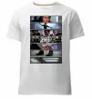 Чоловіча преміум футболка Bad Michael Jackson колаж Білий фото