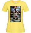 Жіноча футболка Bad Michael Jackson колаж Лимонний Жіноча футболка Bad Michael Jackson колаж Лимонний фото