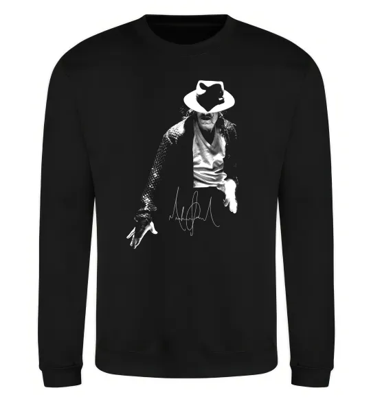 Світшот Michael Jackson Autograph Чорний фото