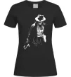 Жіноча футболка Michael Jackson Autograph Чорний фото