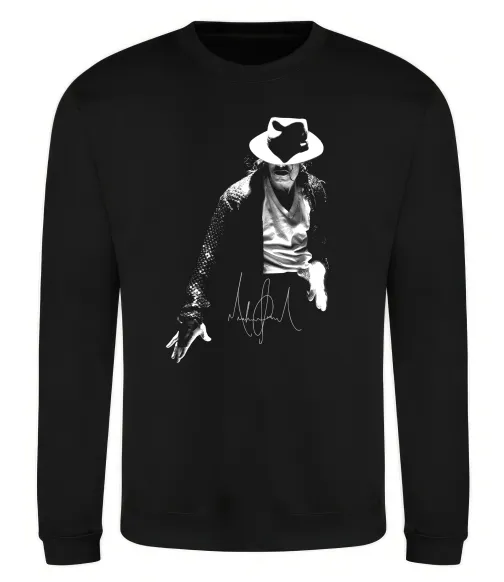 Світшот Michael Jackson Autograph Чорний фото