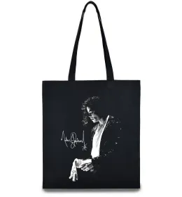 Эко-сумка Michael Jackson's face Бежевый фото