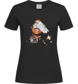 Женская футболка Michael Jackson smile Женская футболка Michael Jackson smile