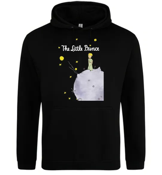 Мужская толстовка (худи) The Little Prince Черный фото