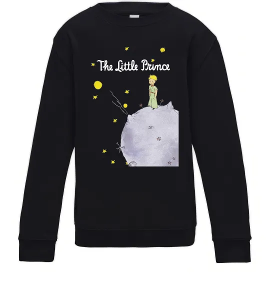 Детский Свитшот The Little Prince Черный фото