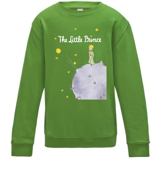 Детский Свитшот The Little Prince Лаймовый фото