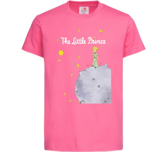 Детская футболка The Little Prince Ярко-розовый фото