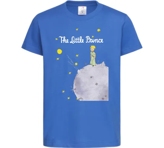 Детская футболка The Little Prince Ярко-синий фото