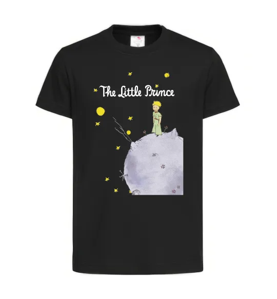 Дитяча футболка The Little Prince Чорний фото