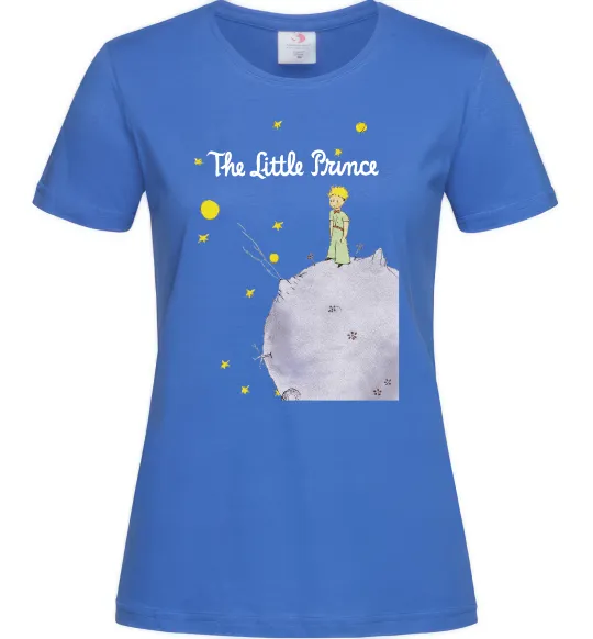 Женская футболка The Little Prince Ярко-синий фото