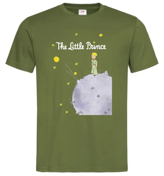 Мужская футболка The Little Prince Оливковый фото