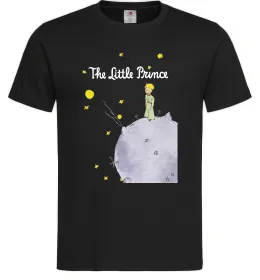 Мужская футболка The Little Prince Черный фото