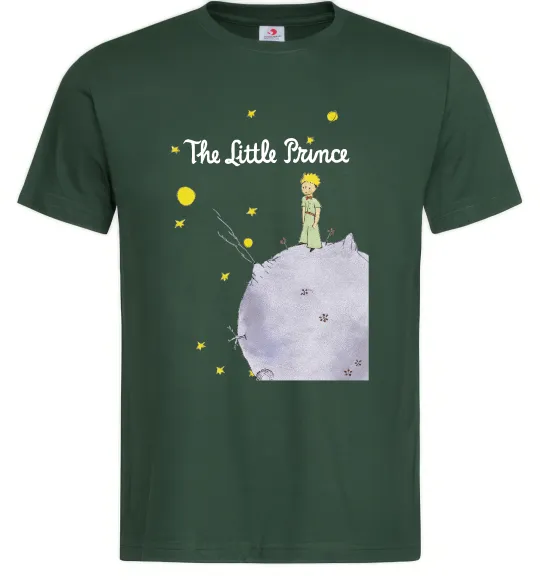 Мужская футболка The Little Prince Темно-зеленый фото