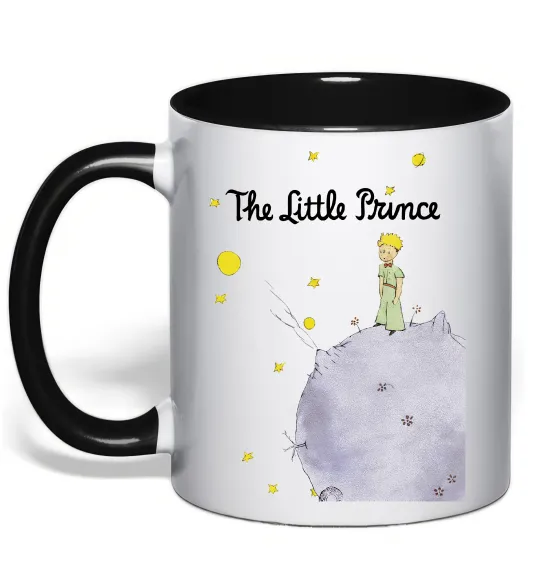 Чашка с цветной ручкой The Little Prince Черный фото